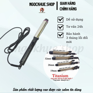 máy uốn tóc xoay trục Hàn Quốc (hình thật+video tự quay) - Ngọc Khuê Shop