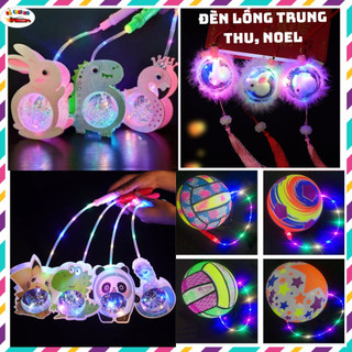 Đèn lồng trung thu, đồ chơi phát sáng, lồng đèn trung thu hình con vật cho bé