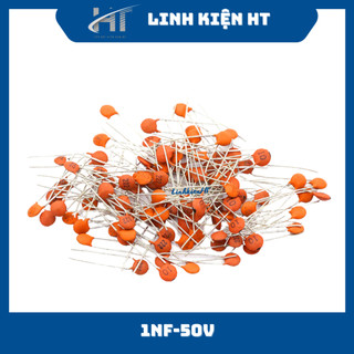 Tụ gốm 102 1nf 1000pf 50v chất lượng tốt - linh kiện ht