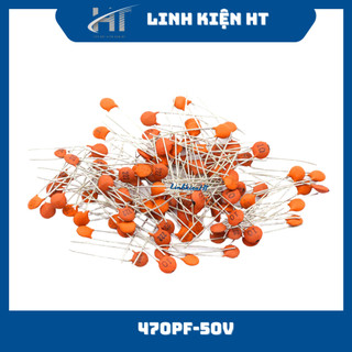 Tụ gốm 471 470pf 50v chất lượng tốt - linh kiện ht