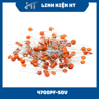 Tụ gốm 472 4.7nf 4700pf 50v chất lượng tốt - linh kiện ht