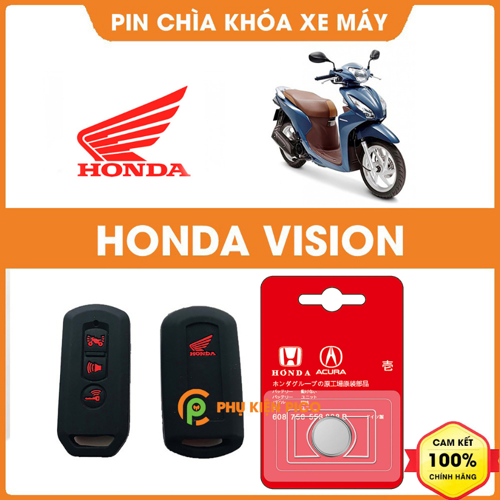 Pin chìa khóa xe máy Honda Vision dùng cho chìa khóa thông minh khóa remote