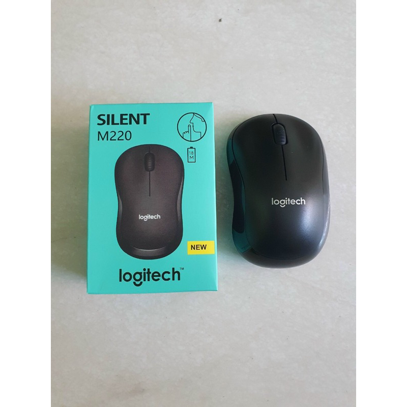 Chuột không dây Logitech M220 Silent