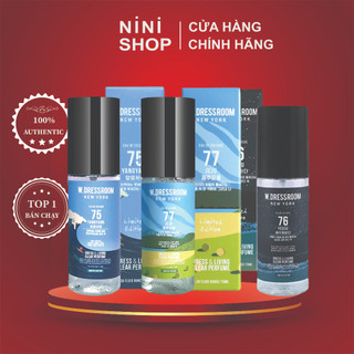 [Mùi Limited:75,76,77,78,79,82,83,84,214,314] Nước hoa xịt thơm W.Dressroom có sẵn 70ml.