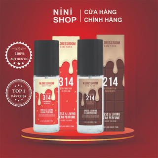 [🌸Mùi mới limited: 214,314] Set Nước hoa xịt thơm W.Dressroom diệt khuẩn, mùi Chocolate Strawberry ngọt ngào