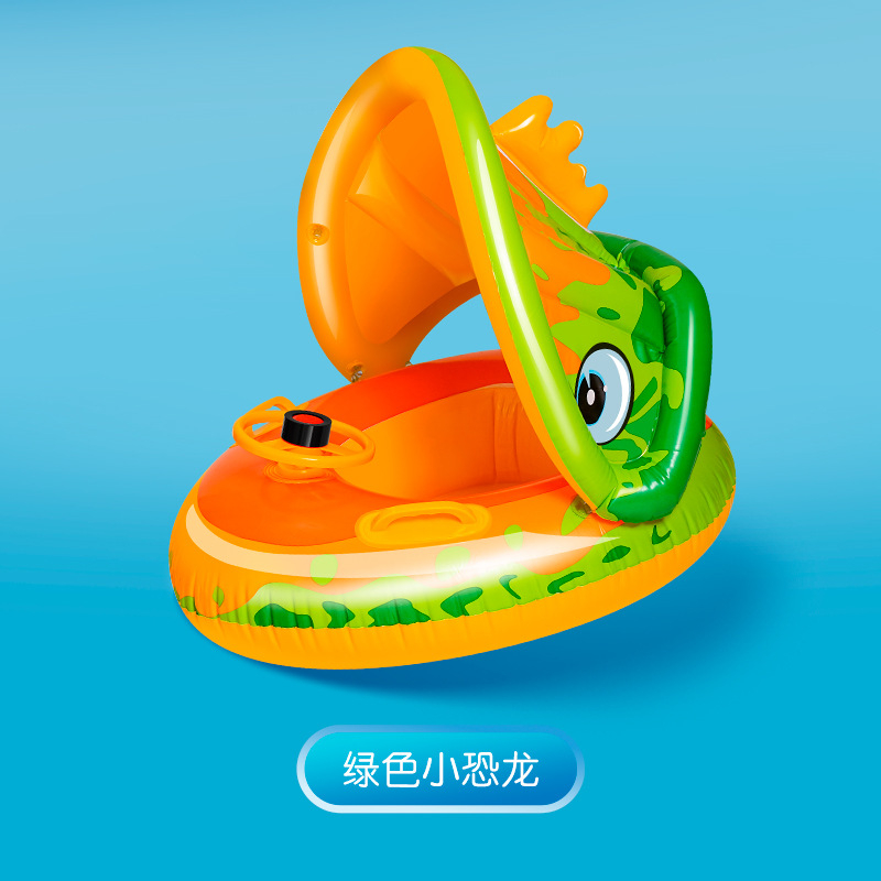 Phao bơi hình ô tô, máy bay chống lật, xỏ chân có vô lăng và còi kêu chíp chíp cho bé từ 1-6 tuổi