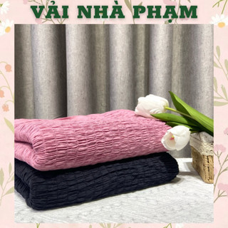 Vải xốp nhún-khổ 1.2m-vải nhà phạm