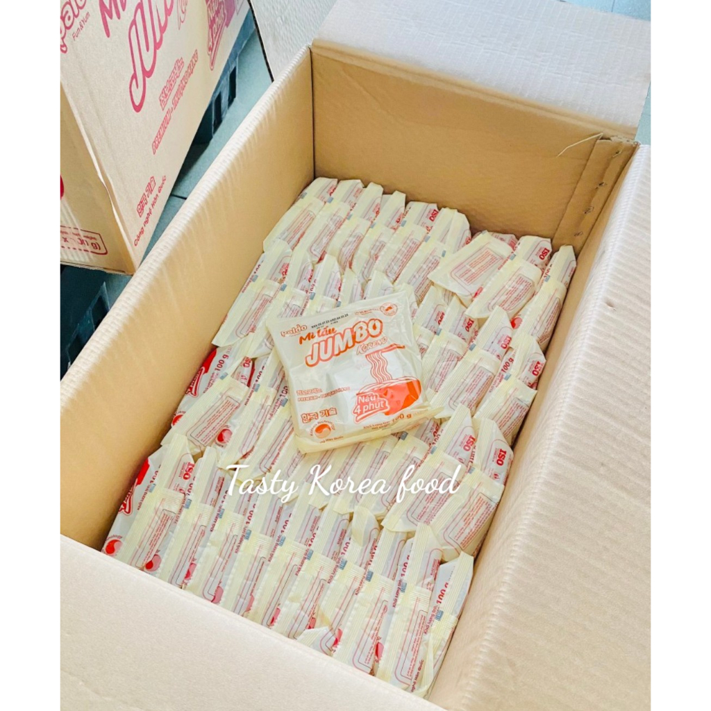 Mì lẩu jumbo vị kim chi - thùng 80 gói