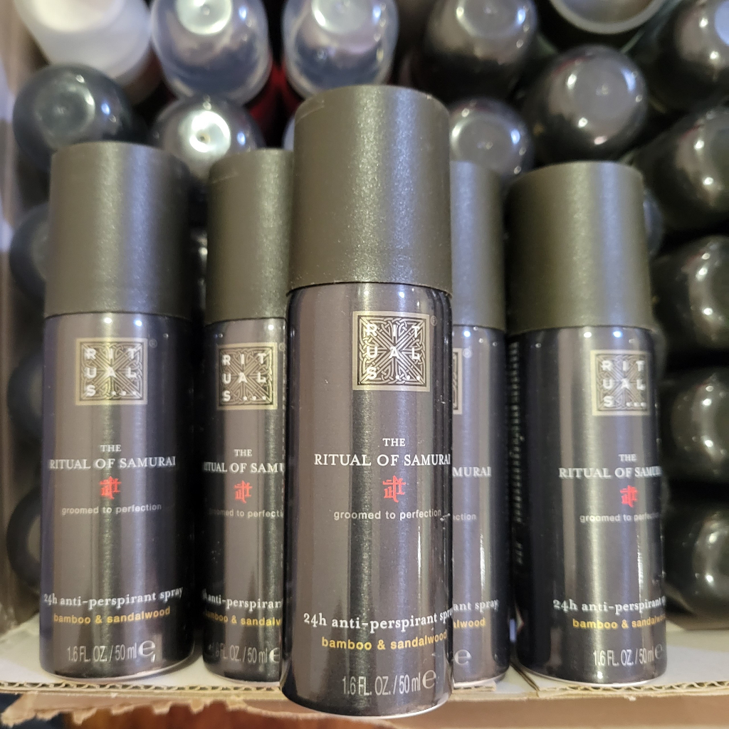 Chai xịt khử mùi và thơm body Nam samurai từ rituals