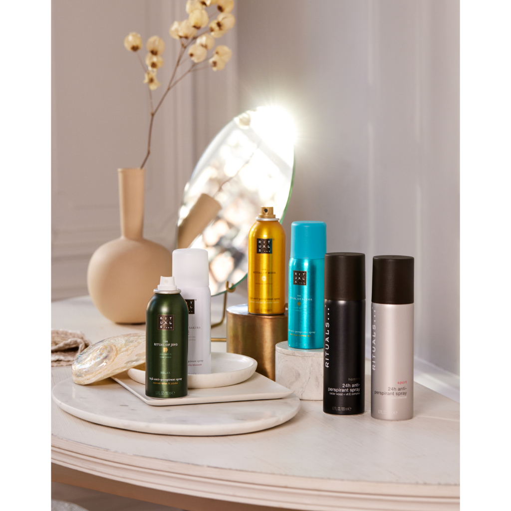 Chai xịt khử mùi và thơm body Nam samurai từ rituals