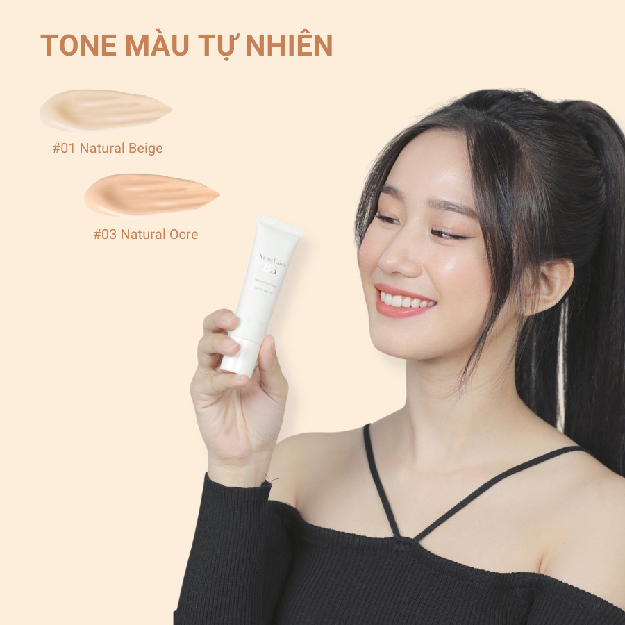 Kem Nền MEISHOKU Moist-Labo BB Trang Điểm, Làm Trắng, Cải Thiện Nếp Nhăn SPF50 PA++++ 30G