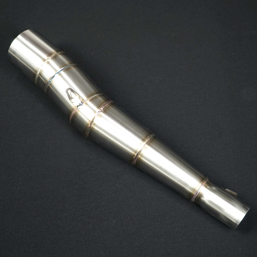 Cổ pô tăng 2 khúc inox 304 dành cho Wave 110