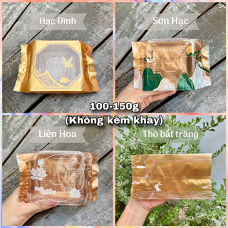 50-100 túi đựng bánh trung thu 100-150g
