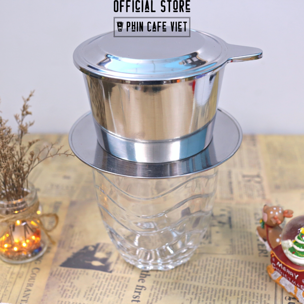 Xô thủy tinh sọc dung tích 830ml đựng phin cà phê size 100gr-150gr