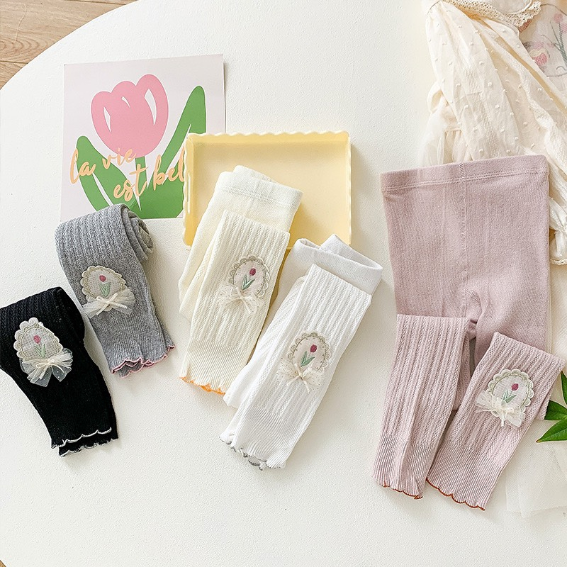 Quần Tất Hoa Ren DÁNG ÔM MD1594 Cho Bé Gái - Jumping Beans Official Store