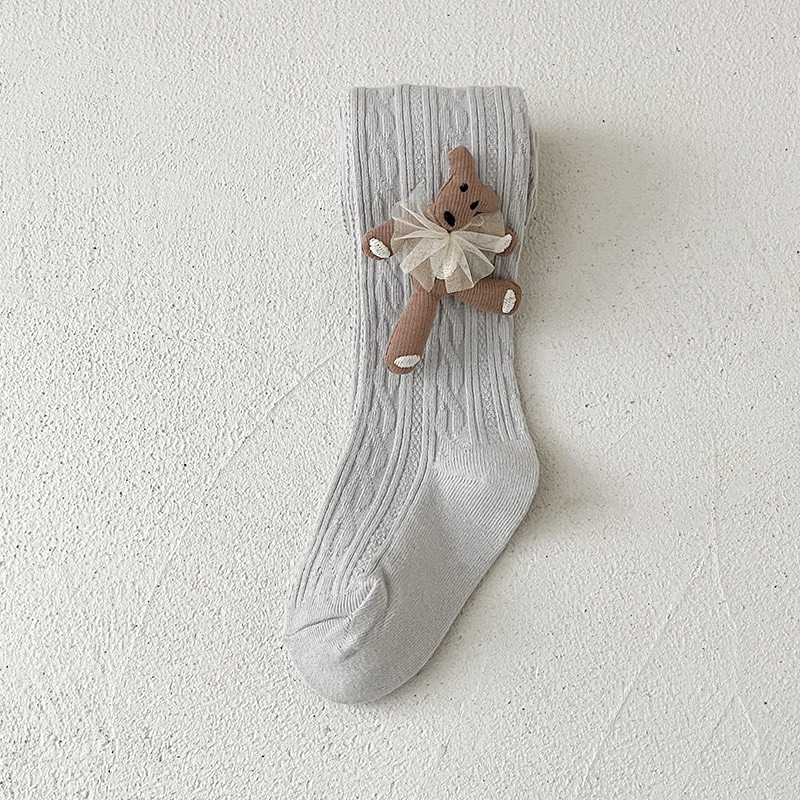 Quần Tất Trơn Gấu Nâu DÁNG ÔM MD1593 Cho Bé Gái - Jumping Beans Official Store