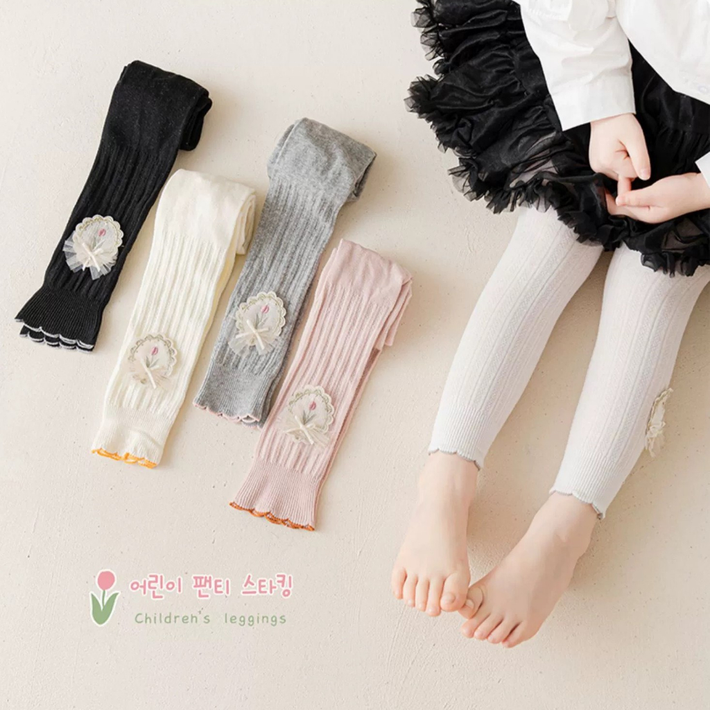 Quần Tất Hoa Ren DÁNG ÔM MD1594 Cho Bé Gái - Jumping Beans Official Store