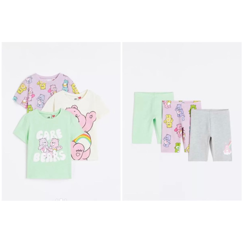 (H&M CHÍNH HÃNG) Set áo và quần Bears màu sắc