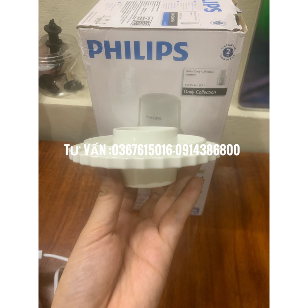 Sản phẩm chất lượng - nắp cối 700ml của Máy xay thịt Philips HR1393