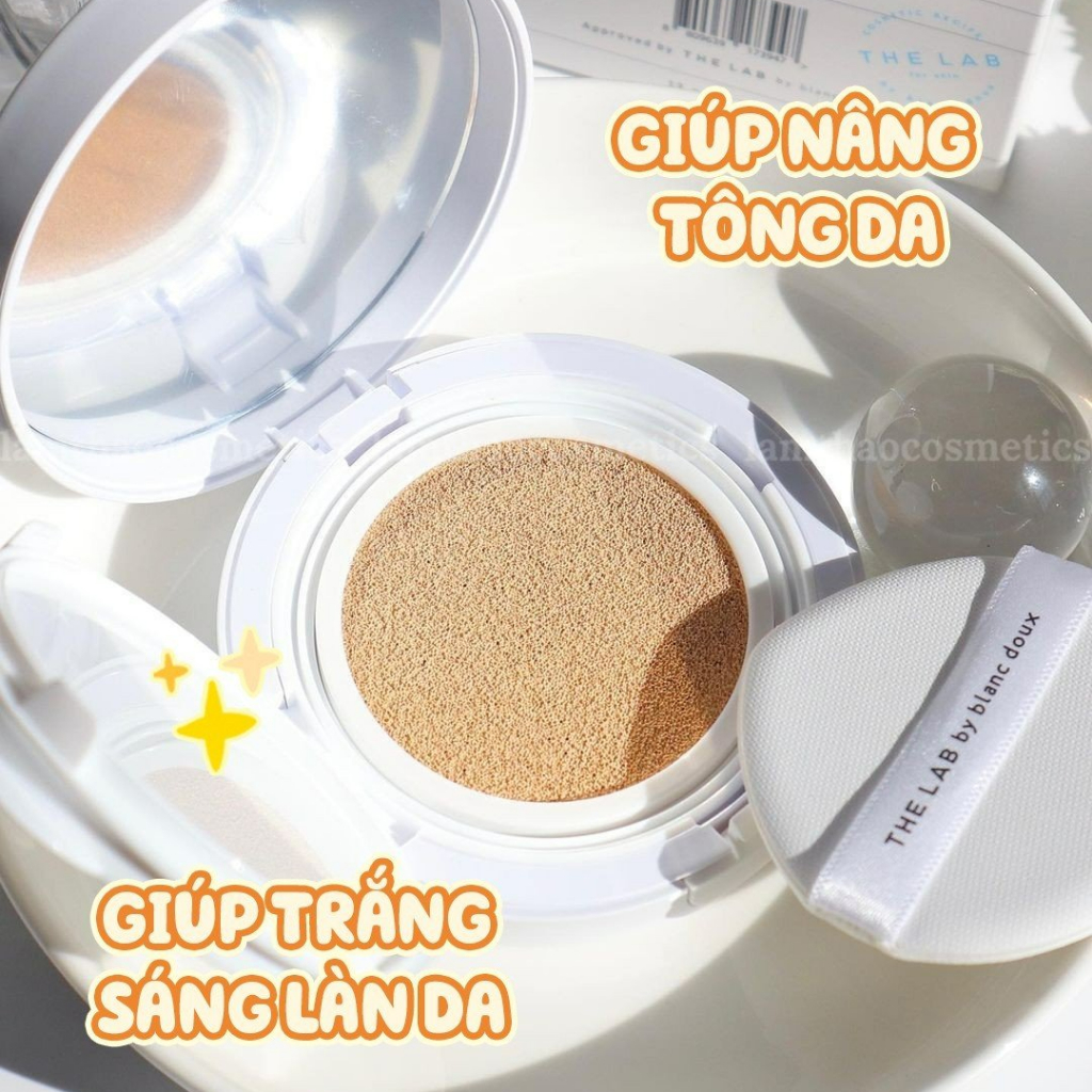 Phấn Nước Dưỡng Da Cấp Ẩm Chuyên Sâu THE LAB Oligo Hyaluronic Acid Healthy Cream Cushion SPF50+ PA++++