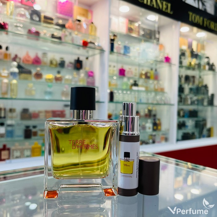 10ml Nước Hoa Nam Hermes Terre D'Hermès Pure Parfum - Hương cam quýt nhẹ nhàng và ngọt ngào