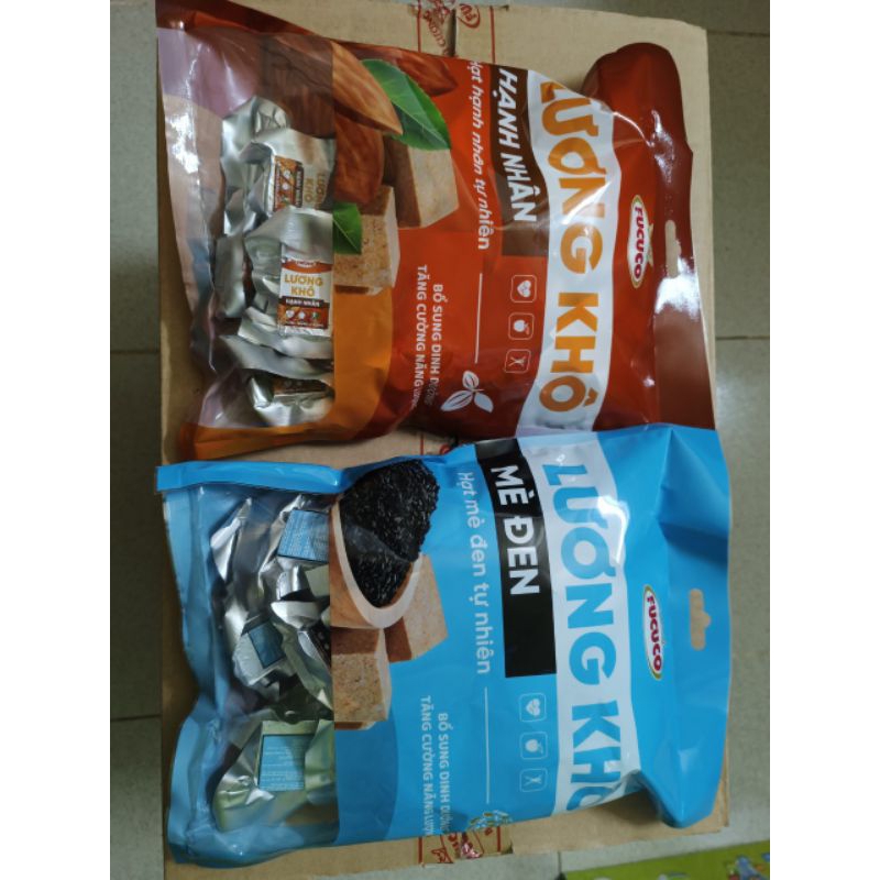 LƯƠNG KHÔ MÈ ĐEN FUCUCO GÓI 400G