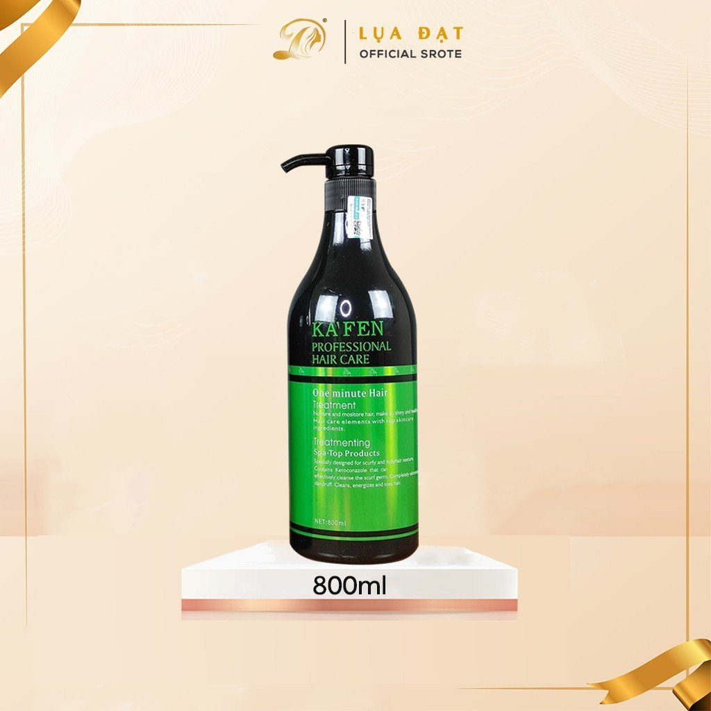 Dầu xả siêu mượt Ka’fen xanh hương nước hoa 800ml