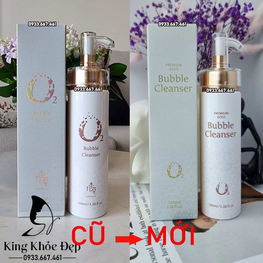 Date 2026 Sửa Rửa Mặt Guboncho O2 Bubble Cleanser