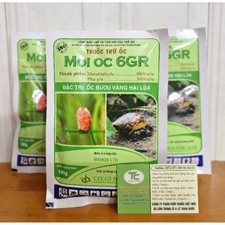 Thuốc diệt ốc bưu vàng hại lúa hiệu quả, gói 100gram
