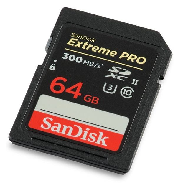 Thẻ nhớ SDXC SanDisk Extreme Pro UHS-II U3 32GB / 64GB / 128GB 300MB/s - Hàng Chính Hãng