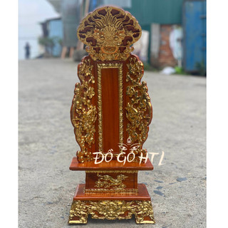 Bài vị thờ gia tiêN,Long vị rồng ,Linh vị thờ rồng trang trí không gian thờ gỗ hương