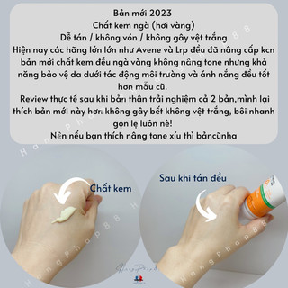 Kem chống nắng da dầu mụn Pháp