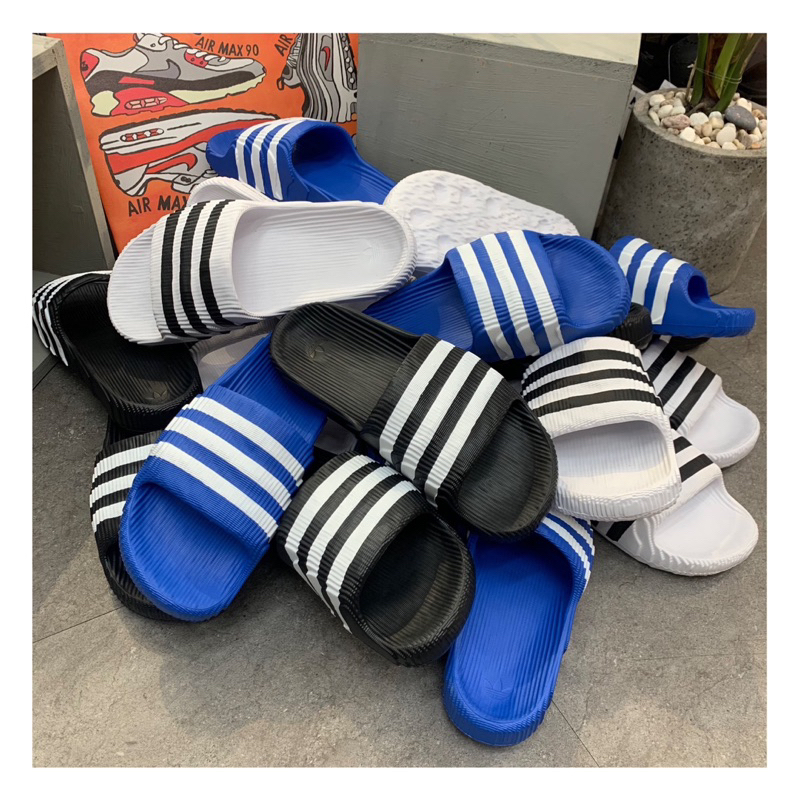 DÉP QUAI NGANG ADILETTE 22 WHITE BLACK , hot trend 2023