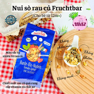 NUI SÒ VÀ MÌ SPAGHETTI MINI FRUCHTBAR CHO BÉ 1 TUỔI
