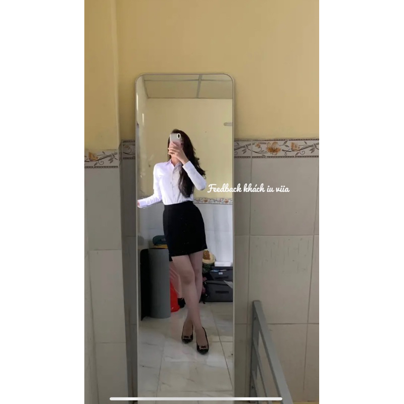 Chân váy bút chì 45cm AN0149 VIIA DESIGN