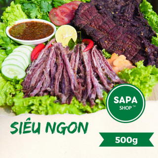 Thịt lợn gác bếp, lợn sấy ✅ siêu ngon ✅ sapa tv food đặc biệt ✅ 500g