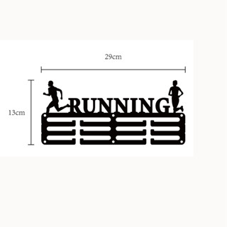 1 Bộ Giá Đỡ Huy Chương 2 Hàng Treo Tường Trưng Bày Trang Trí Cho Vận Động Viên Thể Thao Athletes Gymnastics