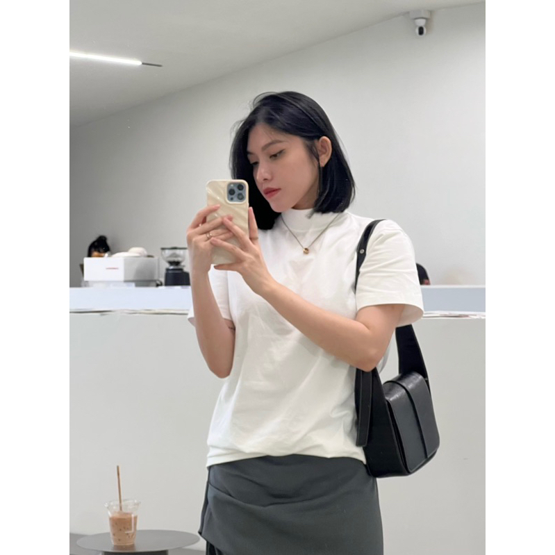 COMMON SENSE - Áo thun cổ cao high neck