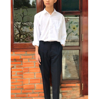 Đồng phục học sinh nam - Áo SƠ mi nam cao cấp - Sơ mi nam tay dài