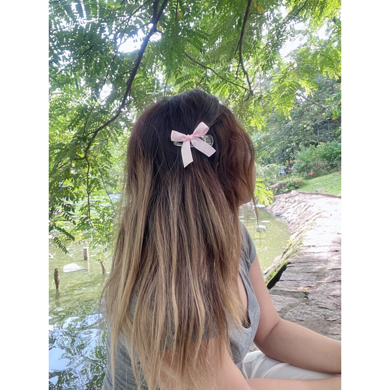 Kẹp tóc nơ tiểu thư dễ thương