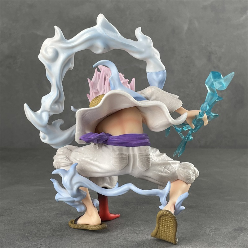 Mô hình nhân vật Luffy Gear 5 cầm sét - One Piece