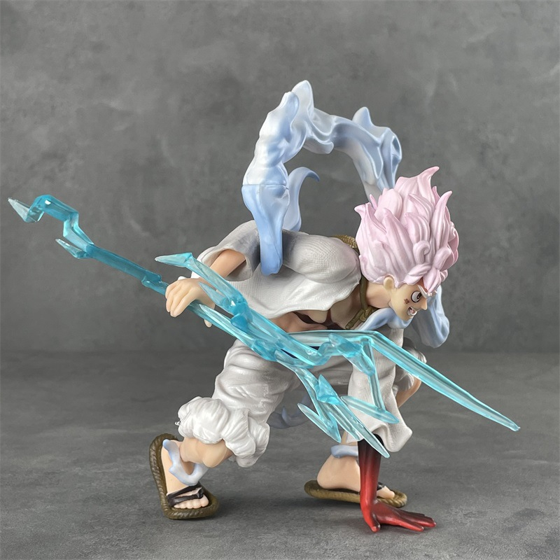 Mô hình nhân vật Luffy Gear 5 cầm sét - One Piece