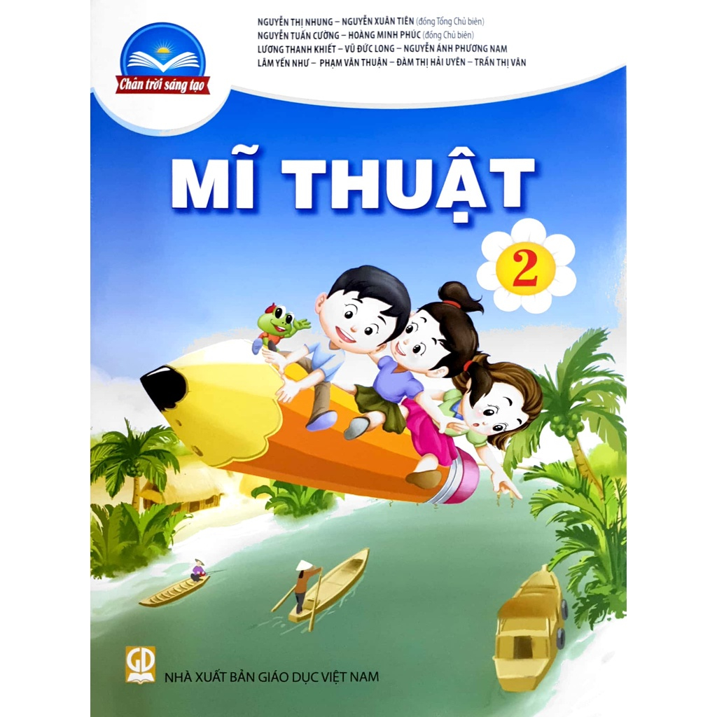 Sách - Mĩ thuật Lớp 2 - Chân trời Kèm 1 tờ Thời Khóa Biểu