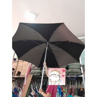 Xả kho dù vải che nắng bán hàng rộng 2m4 chưa gồm chân đế