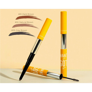 Chì Kẻ mày Lemonade Want It Got It Dual Eyebrow 2g+2ml