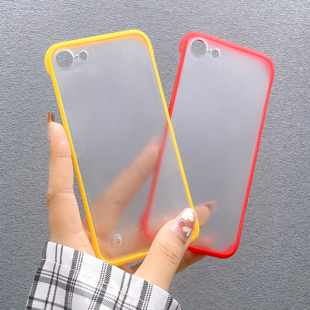 [ Iphone 7/8 ] Ốp Lưng Silicon Nhám Không Viền