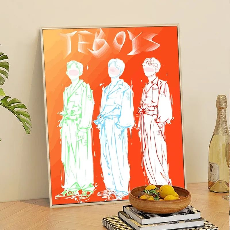 Tranh số hóa thần tượng TFBOYS