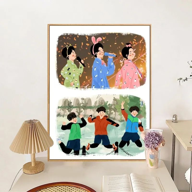 Tranh số hóa thần tượng TFBOYS
