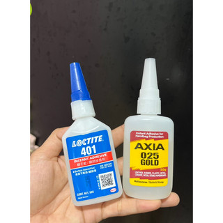 Keo siêu dính axia 025 , loctite 401 super blue 50g dán đa năng , dán nhanh