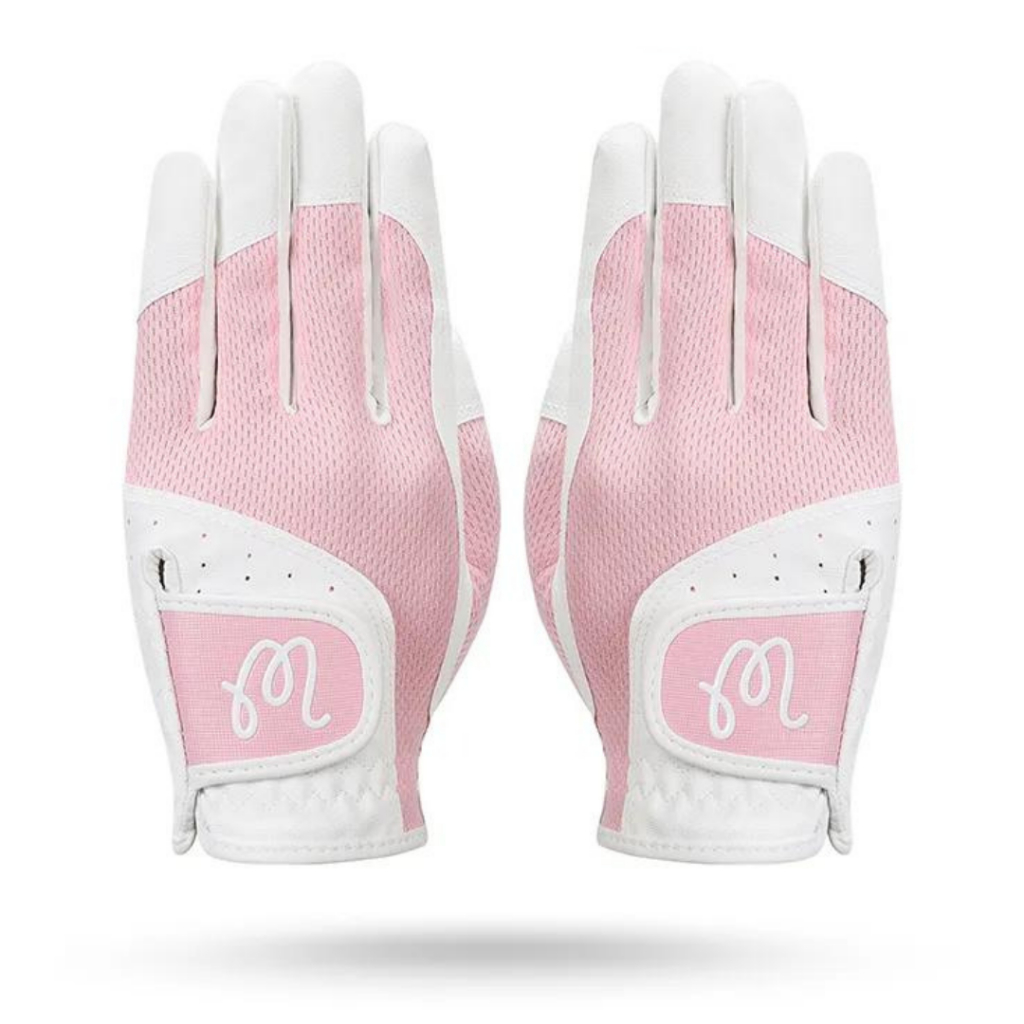 Găng Tay Golf Da Mềm Mại Thời Trang Thêu Cho Nữ - Accessory